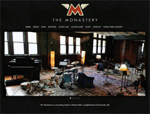 Tablet Screenshot of monasterystudio.com